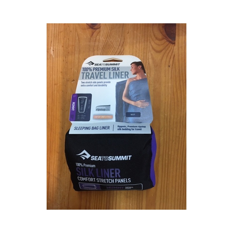 SEATOSUMMIT SILK LINER Strech Mummy Long Sea to Summit | OXYGENE Mont…