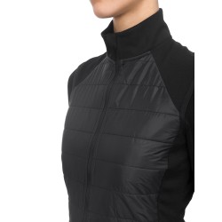 Gilet matelassé Iris pour femme en laine mérinos