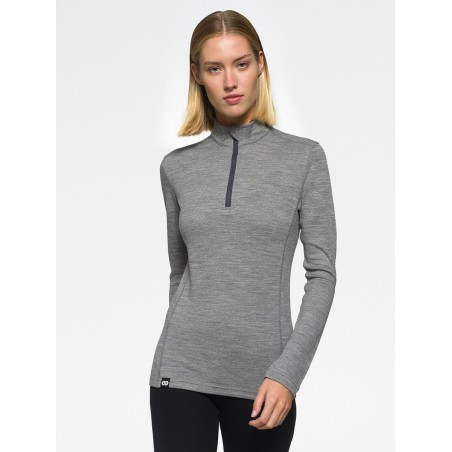 Rewoolution Pollux Ws Half Zip LS Fog M1W0414J18 2204