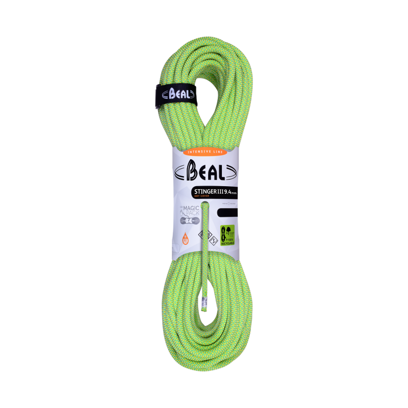 Beal Stinger lll 9.4mm 70m Dry Cover | Corde escalade