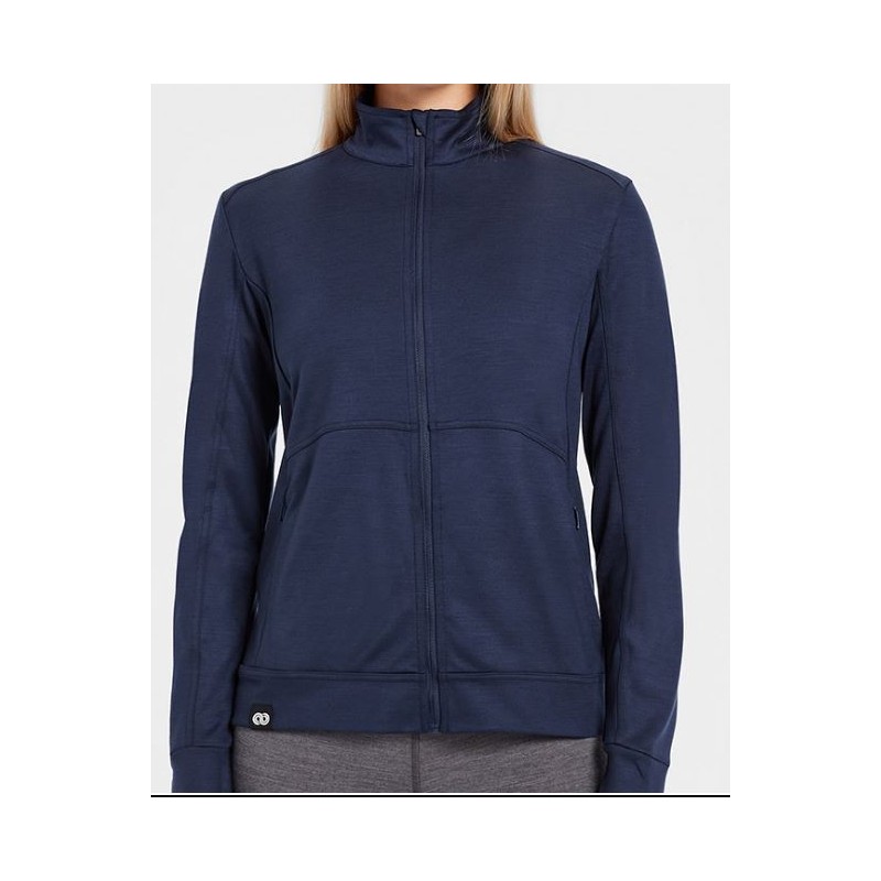 Rewoolution Snug Ws Merino Full Zip LS Ocean W1238J28 4001 % | OXYGEN…