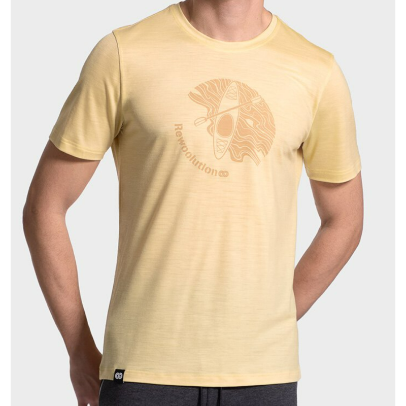 Rewoolution WAKA M's T-shirt SS (M1M011DJ14-7045) Rewoolution WAKA M's T-shirt SS (M1M011DJ14-7045)