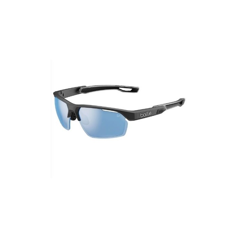 Bollé Victus Volt Black Matte Blue 186 | Lunettes soleil sport