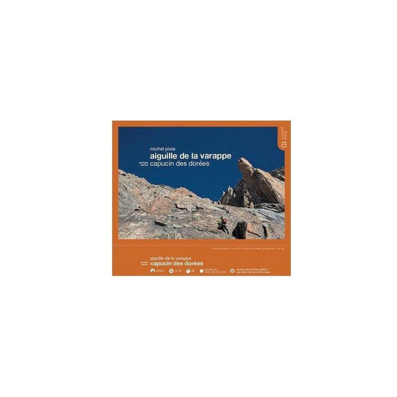 Michel Piola TOPO Aiguille de la Varappe Fiche 10 | Topo montagne