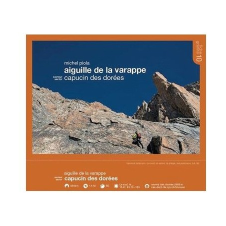 Michel Piola TOPO Aiguille de la Varappe Fiche 10 | Topo montagne