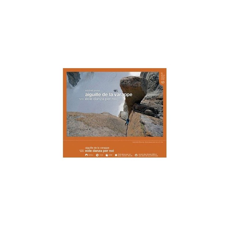 Michel Piola TOPO Aiguille de la Varappe Fiche 9 | Topo montagne
