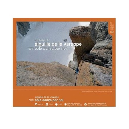 Michel Piola TOPO Aiguille de la Varappe Fiche 9 | Topo montagne