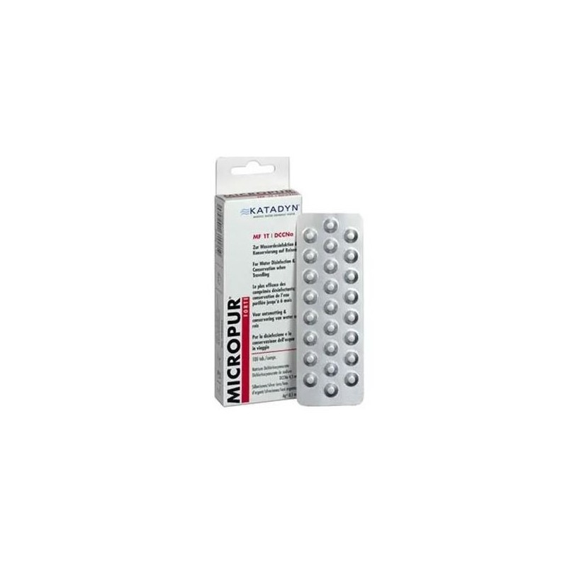 Katadyn Micropur Forte 1T | OXYGENE Montagne
