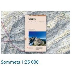 Swisstopo CARTES NATIONALES 1:25 000