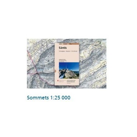 Swisstopo CARTES NATIONALES 1:25 000