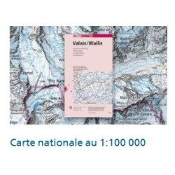 Swisstopo CARTES NATIONALES AU 1:100 000