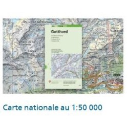 Swisstopo CARTES NATIONALES AU 1:50 000