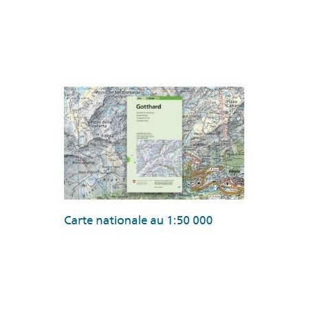 Swisstopo CARTES NATIONALES AU 1:50 000