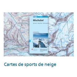 Swisstopo CARTES ITINERAIRES A SKI 1:50 000