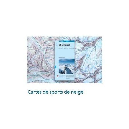 Swisstopo CARTES ITINERAIRES A SKI 1:50 000 | OXYGENE Montagne
