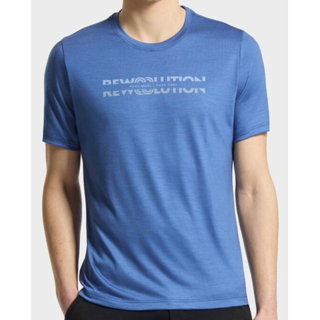 Rewoolution Canvas M's T-Shirt SS Storm (M1M011OJ14-4033) | OXYGENE M…