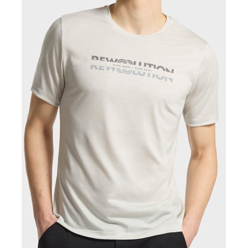 Rewoolution Canvas Ms T-Shirt SS M1M011OJ14-8043 | Vêtement outdoor