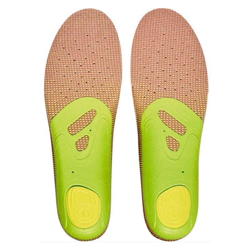 Sidas 3 Feet Outdoor Mid Vert semelles | Semelles randonnée Mid