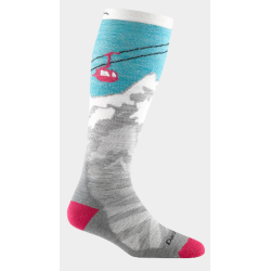Darn Tough Ws Yeti OTC Aqua Midweight cushion | Chaussettes ski femme
