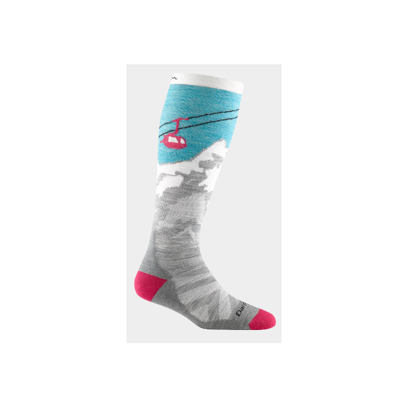 Darn Tough Ws Yeti OTC Aqua Midweight cushion | Chaussettes ski femme