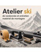 Atelier ski de randonnée et entretien matériel de montagne