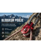 Bloqueur poulie escalade et alpinisme | Oxygène Montagne