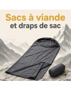Sacs à viande et draps de sac