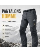 Pantalons homme montagne | Randonnée & outdoor