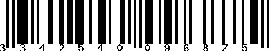 EAN-13 : 3342540096875