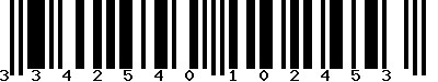 EAN-13 : 3342540102453