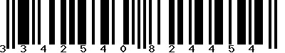EAN-13 : 3342540824454