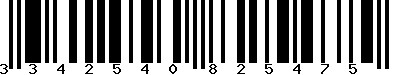 EAN-13 : 3342540825475