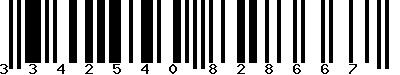 EAN-13 : 3342540828667