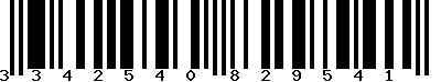 EAN-13 : 3342540829541