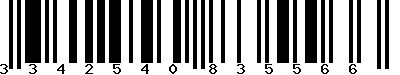 EAN-13 : 3342540835566