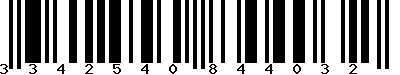 EAN-13 : 3342540844032