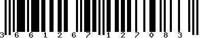 EAN-13 : 3661267127083