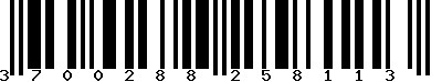 EAN-13 : 3700288258113
