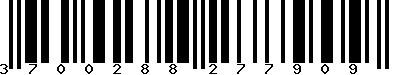 EAN-13 : 3700288277909