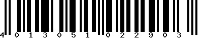 EAN-13 : 4013051022903