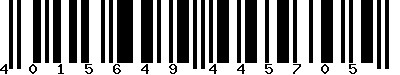 EAN-13 : 4015649445705