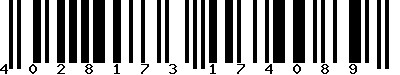 EAN-13 : 4028173174089 EAN-13 : 4028173174089