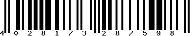 EAN-13 : 4028173287598