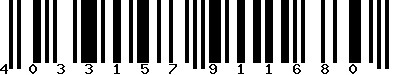 EAN-13 : 4033157911680