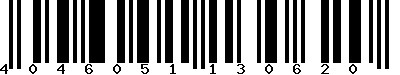 EAN-13 : 4046051130620