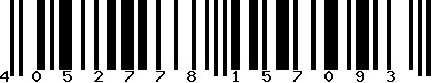 EAN-13 : 4052778157093