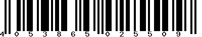 EAN-13 : 4053865025509