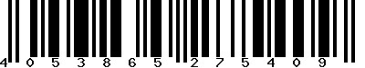 EAN-13 : 4053865275409