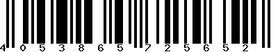 EAN-13 : 4053865725652