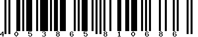 EAN-13 : 4053865810686